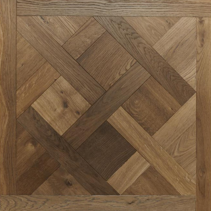 Woodpecker Flooring Sandringham Design Panel Royal Oak Multi Micro Bevel 44 DCP 002
